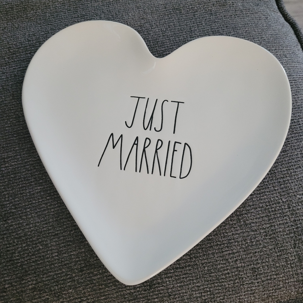 Rae Dunn Artisan Collection "Just Married"